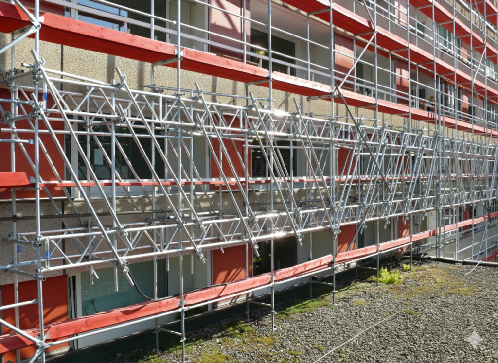 doppel fachwerk gitterträger bruecke