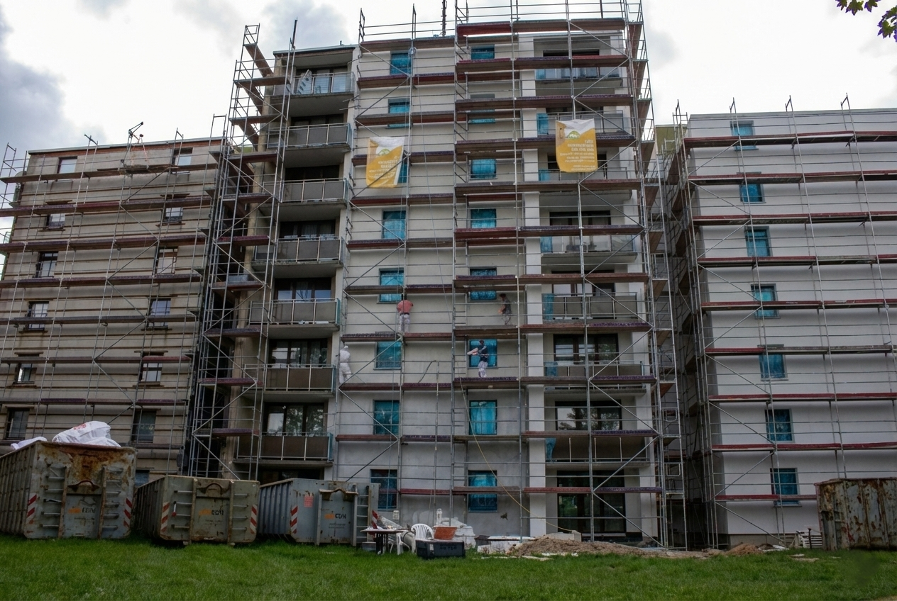 geruest fassadensanierung dueren