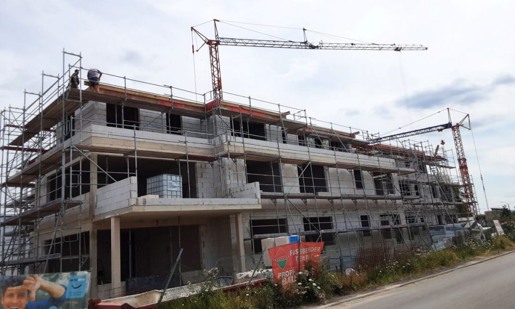 geruest wohnanlage zuelpich